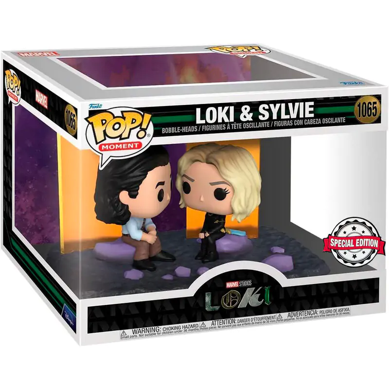 POP figure Moment Marvel Loki - Loki and Sylvie Exclusive termékfotó