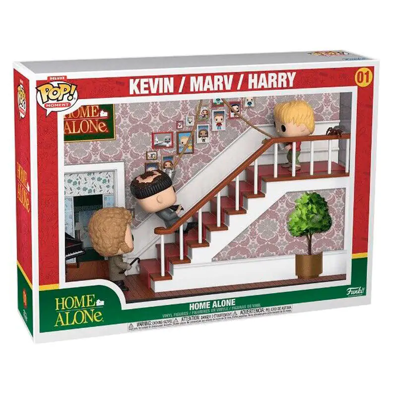 Funko POP figura Moments Deluxe Home Alone Staircase termékfotó