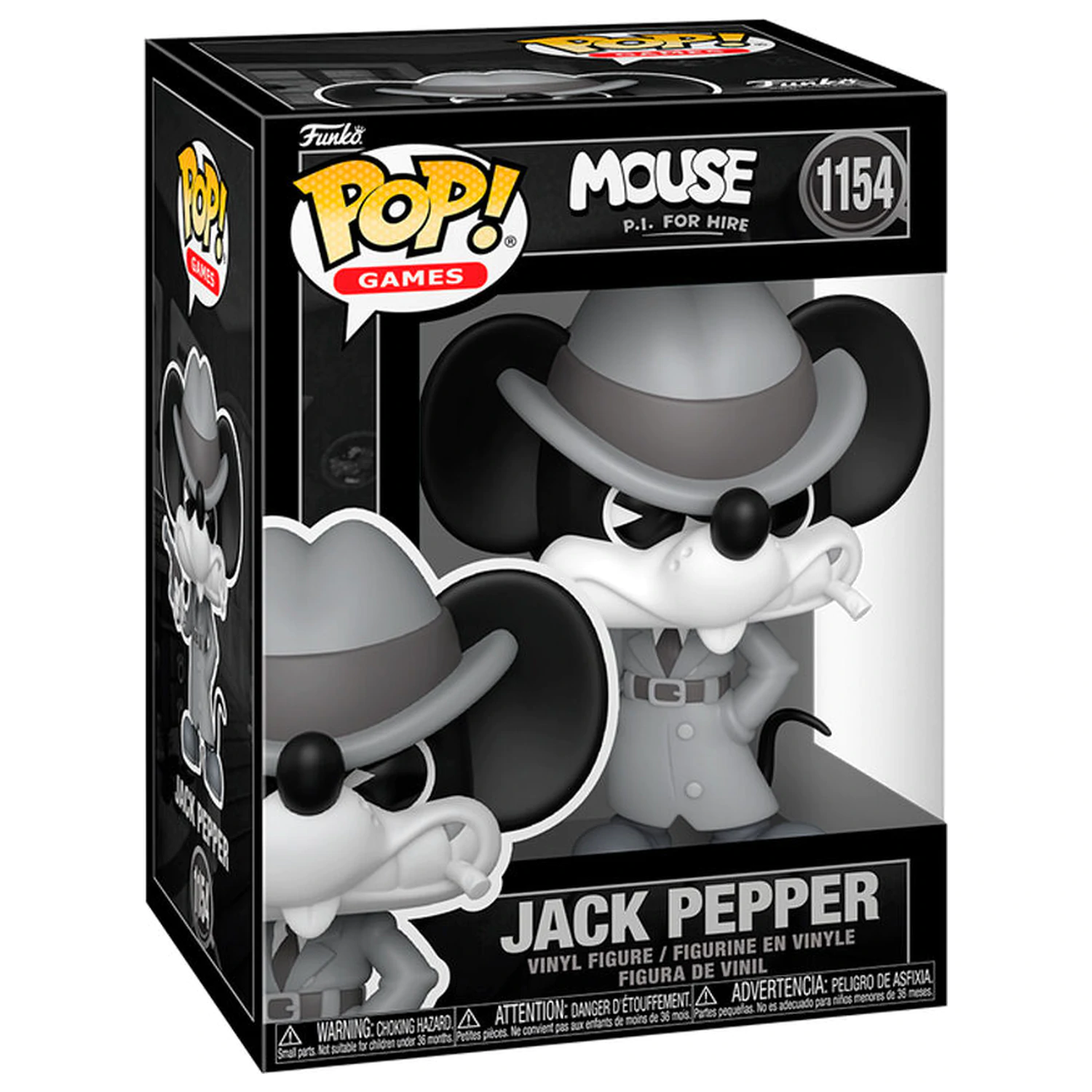 Funko POP figura Mouse P.I. For Hire Jack Pepper termékfotó