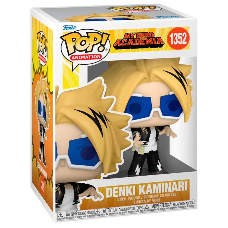 My Hero Academia POP! Animation Vinyl Figure Denki Kaminari 9 cm termékfotó