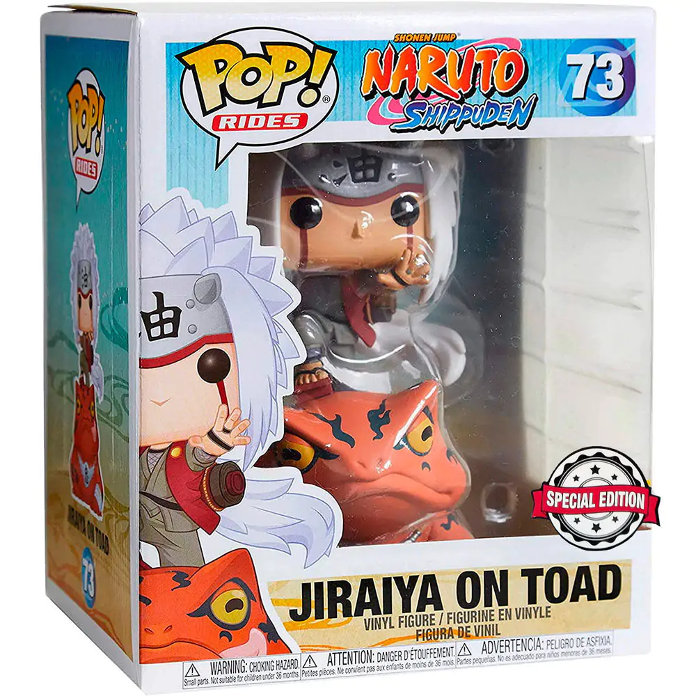 Funko POP figura Naruto Shippuden Jiraiya on Toad Exkluzív termékfotó