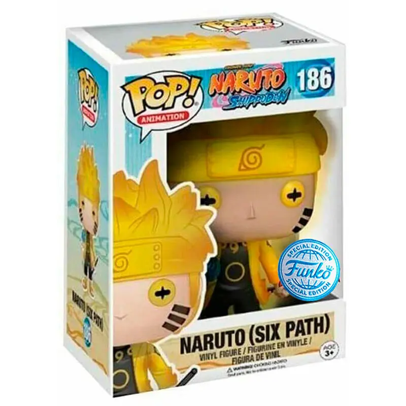 Funko POP figura Naruto Shippuden Naruto Six Path Exkluzív termékfotó