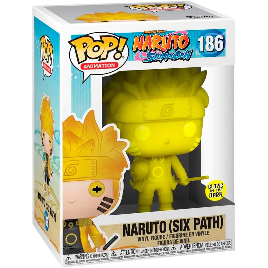 Funko POP figura Naruto Shippuden Naruto SixPath Exkluzív termékfotó