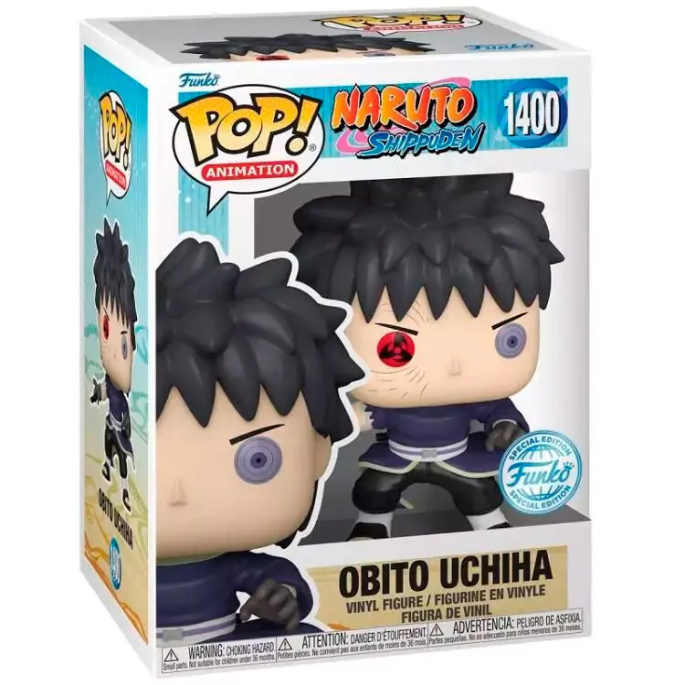 Funko POP figura Naruto Shippuden Obito Uchiha Exkluzív termékfotó