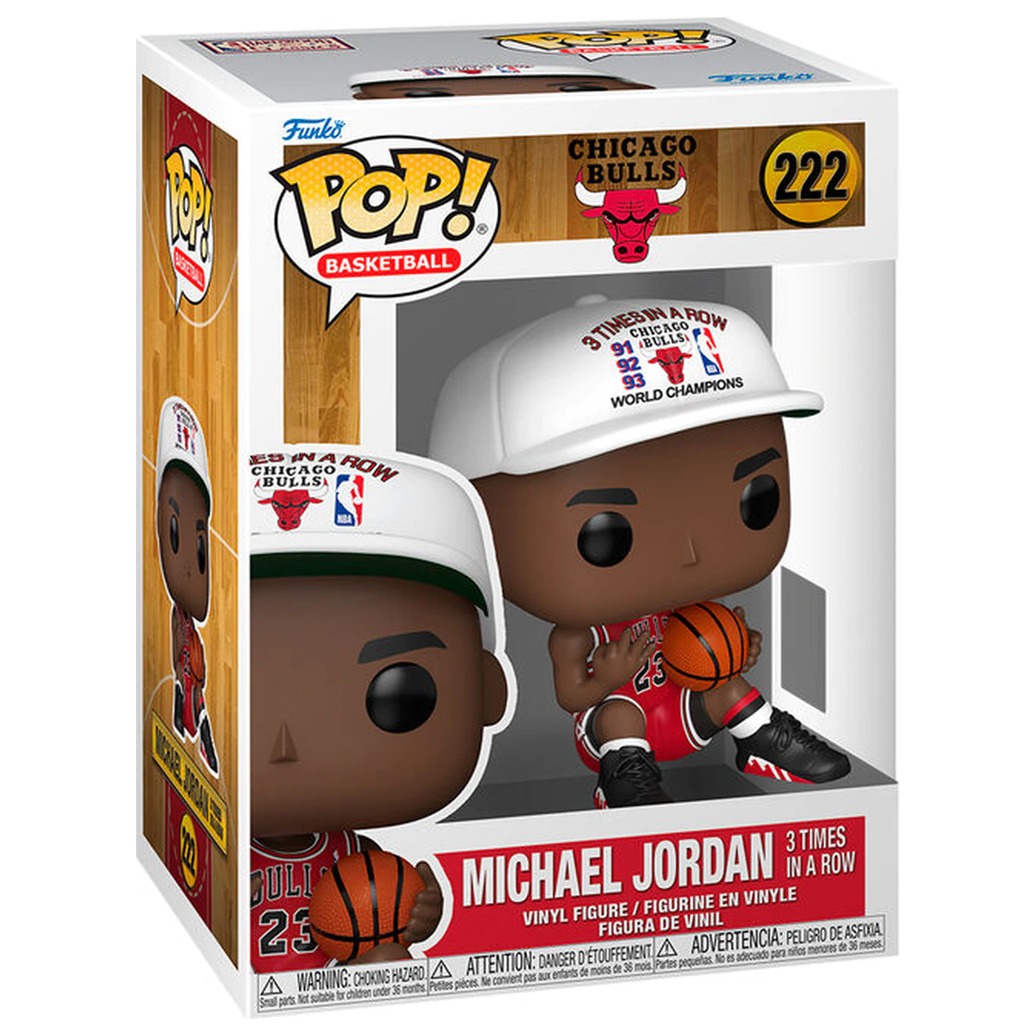 Funko POP figura NBA Chicago Bulls Michael Jordan 3 Times in a Row termékfotó