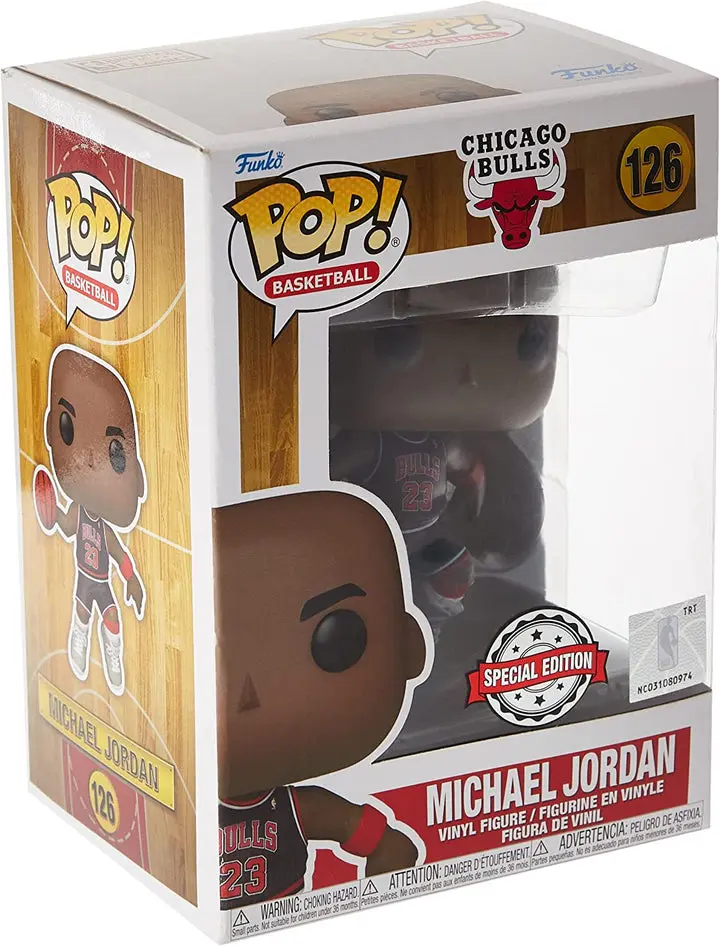 Funko POP figura NBA Chicago Bulls Michael Jordan with Jordans Exkluzív termékfotó