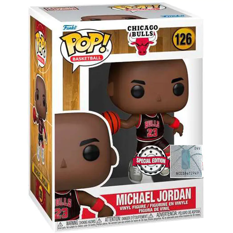 Funko POP figura NBA Chicago Bulls Michael Jordan with Jordans Exkluzív termékfotó