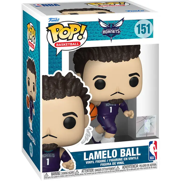 Funko POP Figura NBA Hornets LaMelo Ball Fanbase