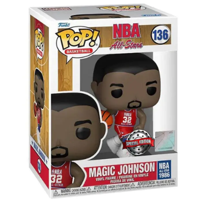 Funko POP figura NBA Legends Magic Johnson Exkluzív termékfotó