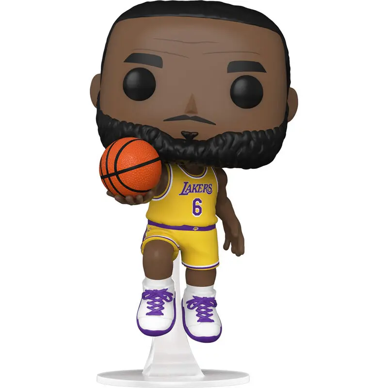 NBA POP! Sports Vinyl Figure LeBron James (Lakers) 9 cm termékfotó