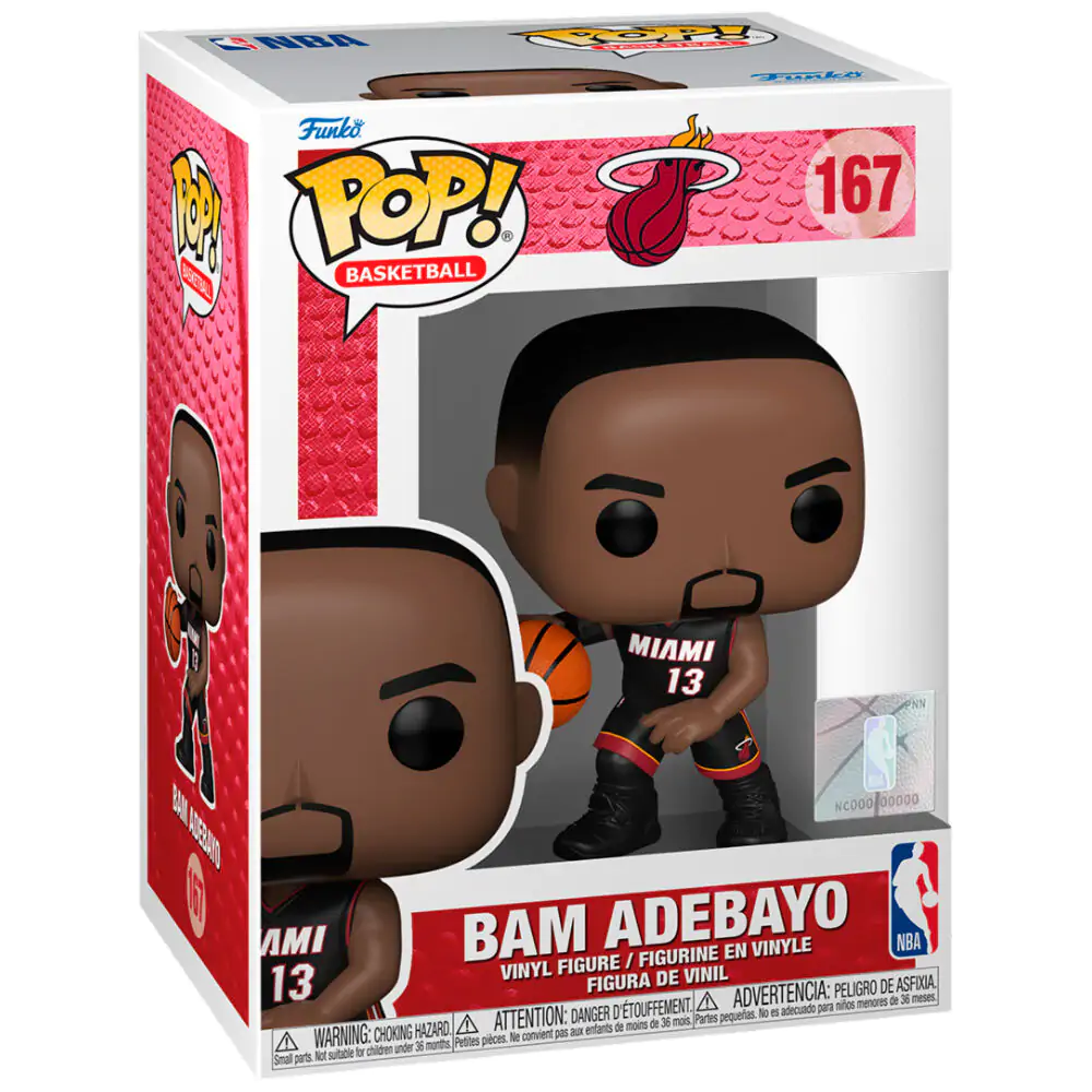 Funko POP figura NBA Miami Heat Bam Adebayo termékfotó