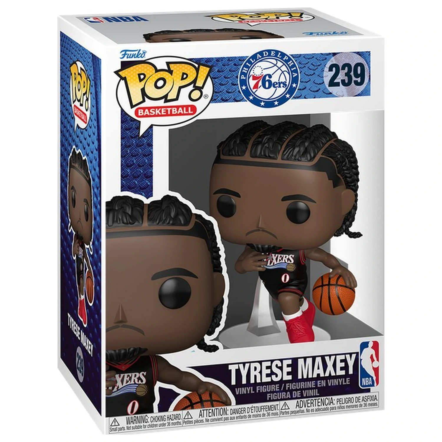 Funko POP figura NBA Philadelphia Tyrese Maxey termékfotó