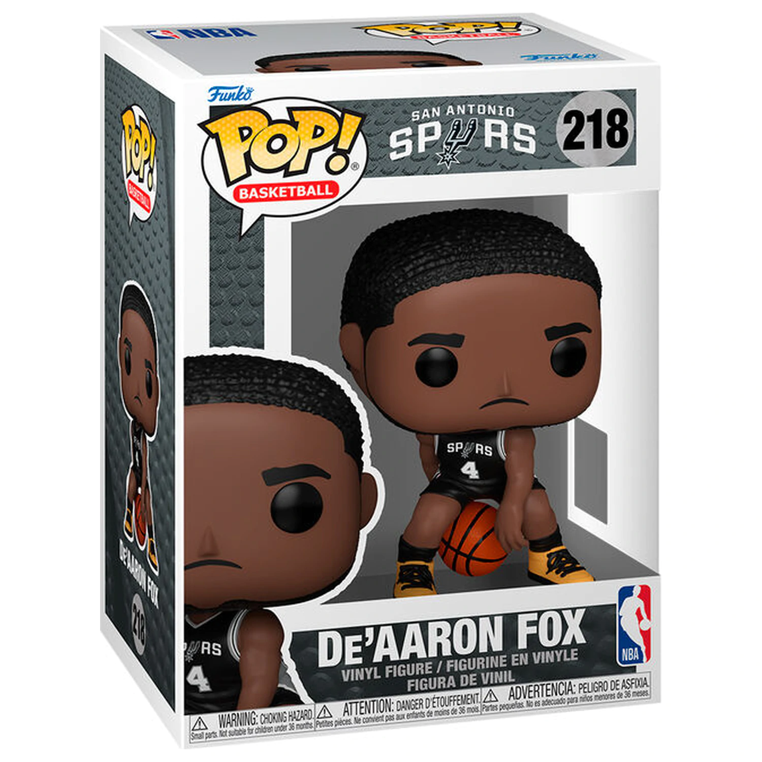 Funko POP figura NBA San Antonio Spurs De'Aaron Fox termékfotó