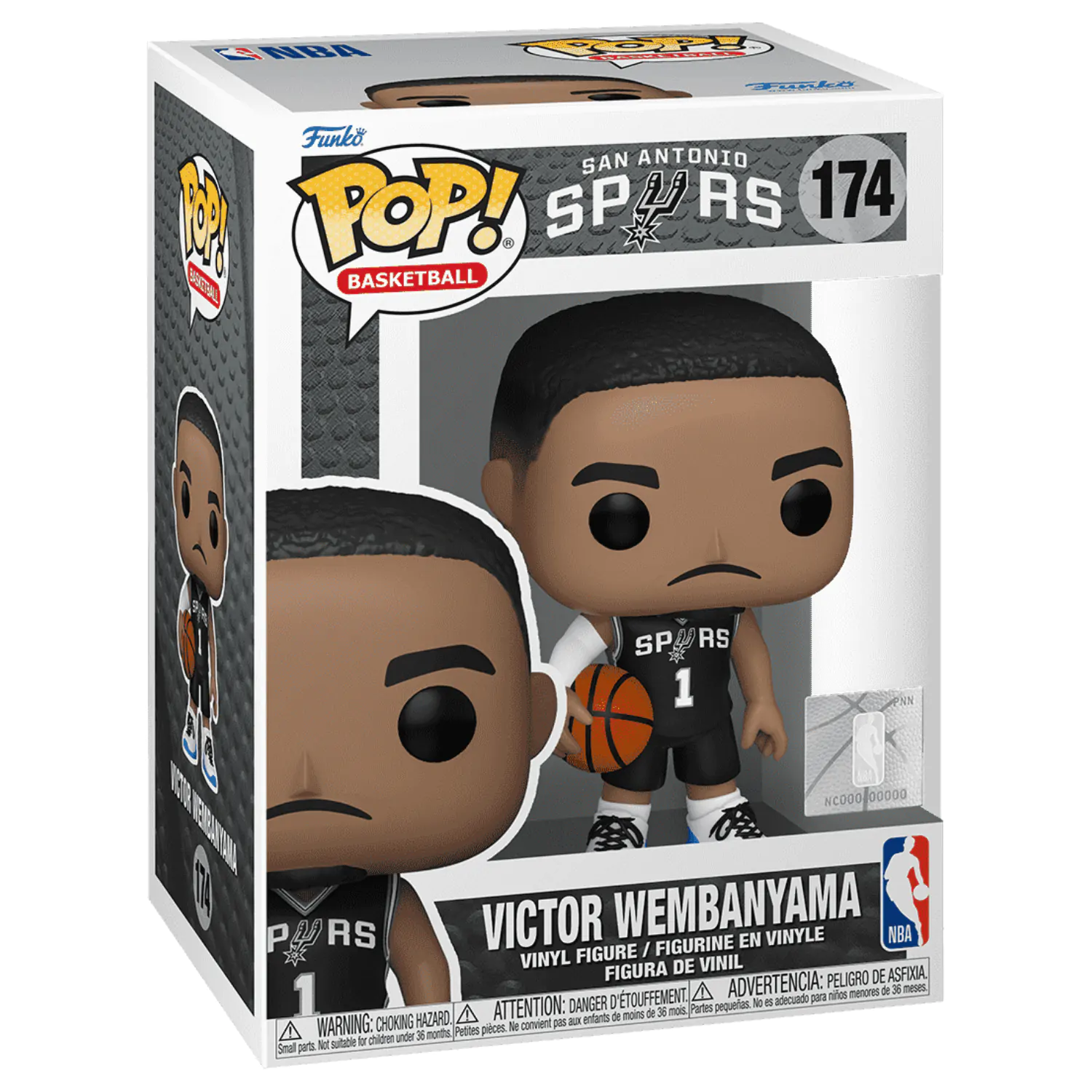 Funko POP figura NBA San Antonio Spyas Victor Wembanyama termékfotó