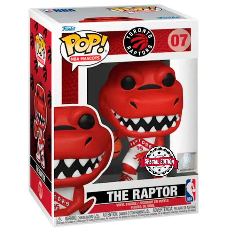 Funko POP figura NBA Toronto Raptors The Raptor Exkluzív termékfotó