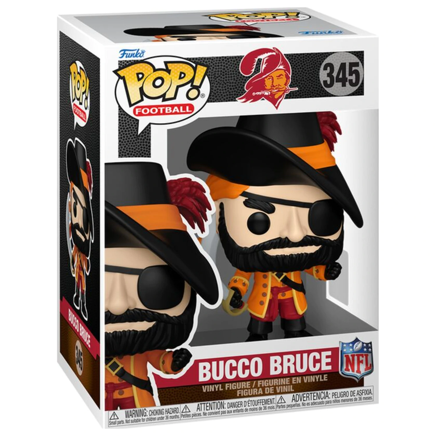 Funko POP figura NFL Bucco Bruce termékfotó