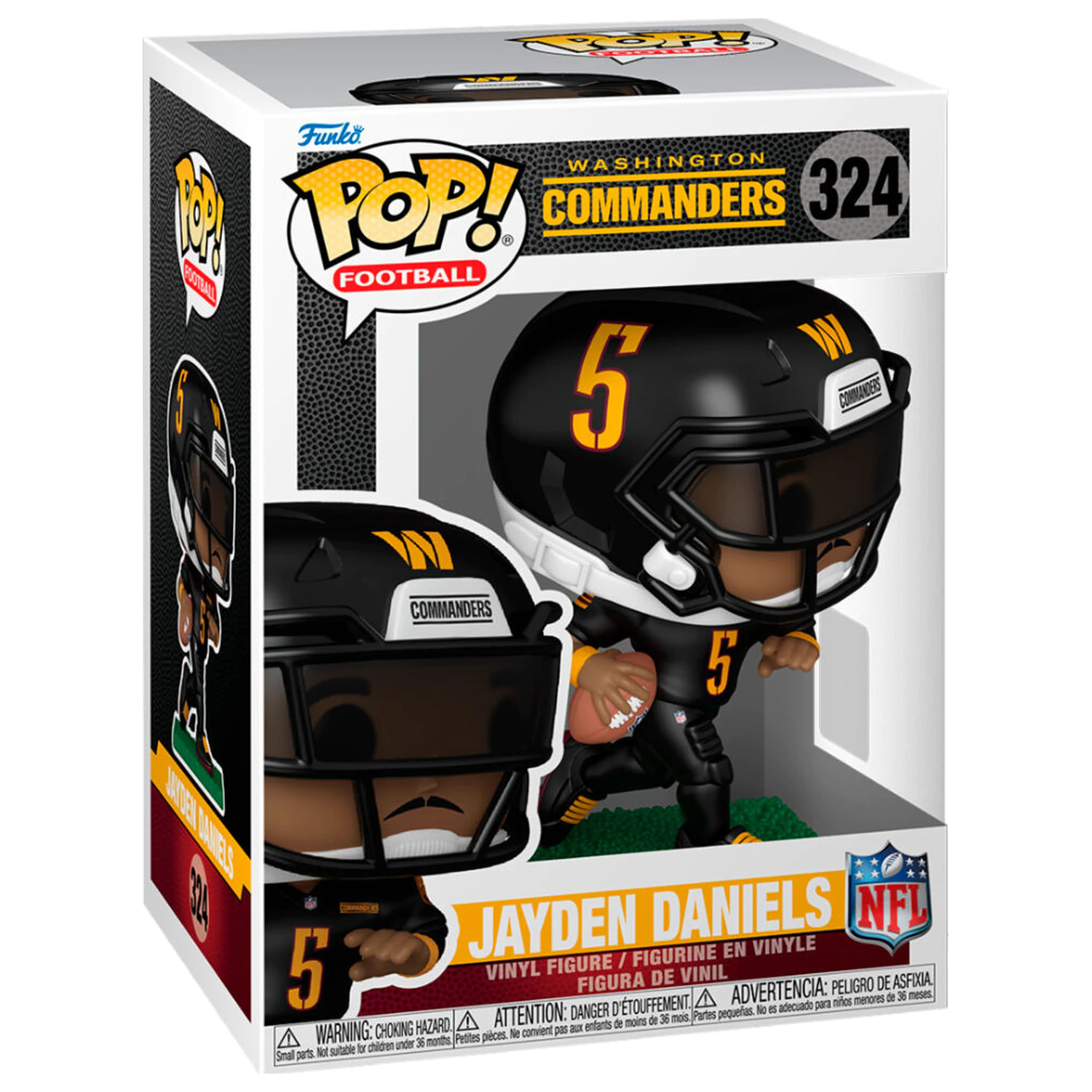 Funko POP figura NFL Washington Commanders Jayden Daniels termékfotó