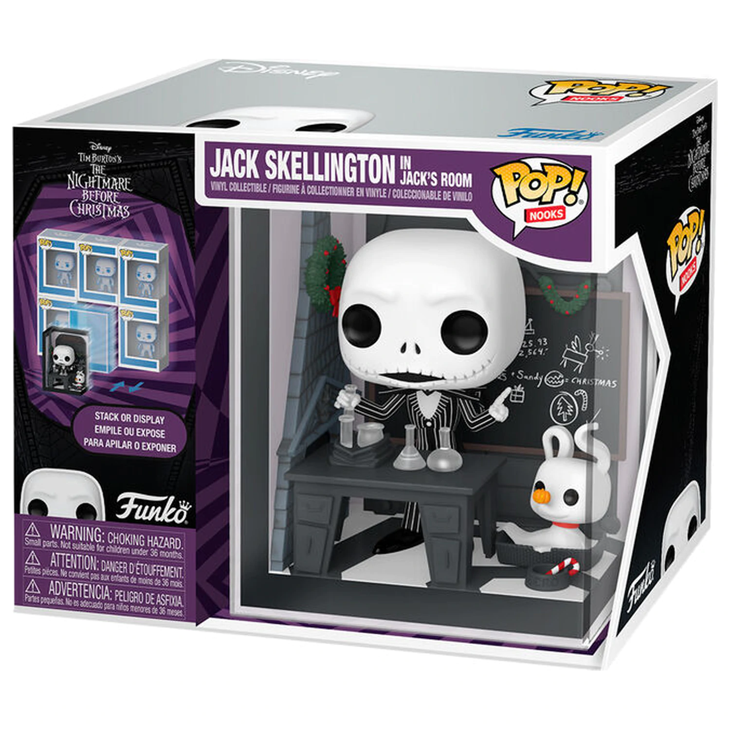 Funko POP figura Nooks Disney Nightmare Before Christmas Jack Skellington in Jack’s Room termékfotó