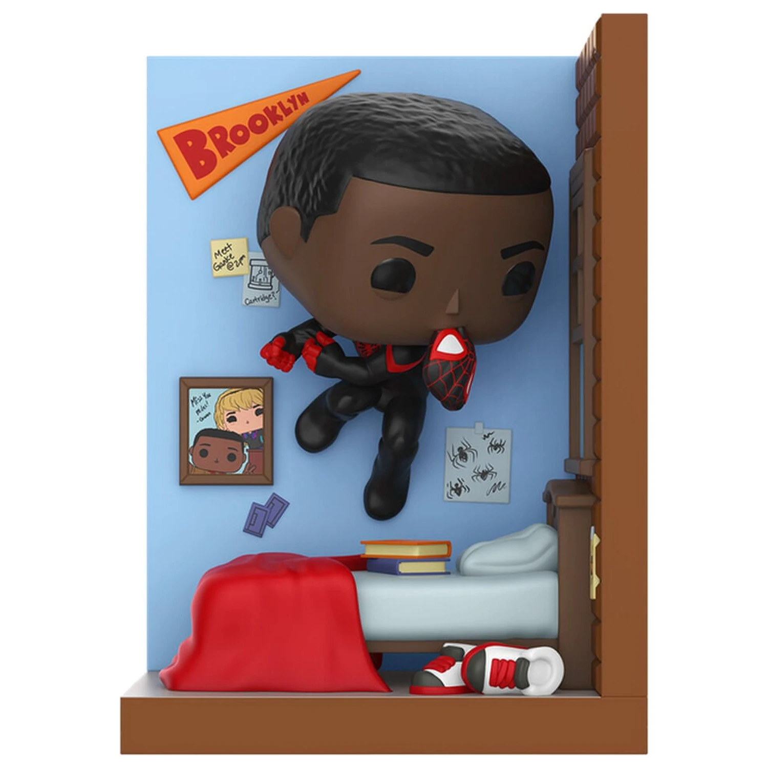 Funko POP figura Nooks Marvel Miles Morales in Bedroom termékfotó