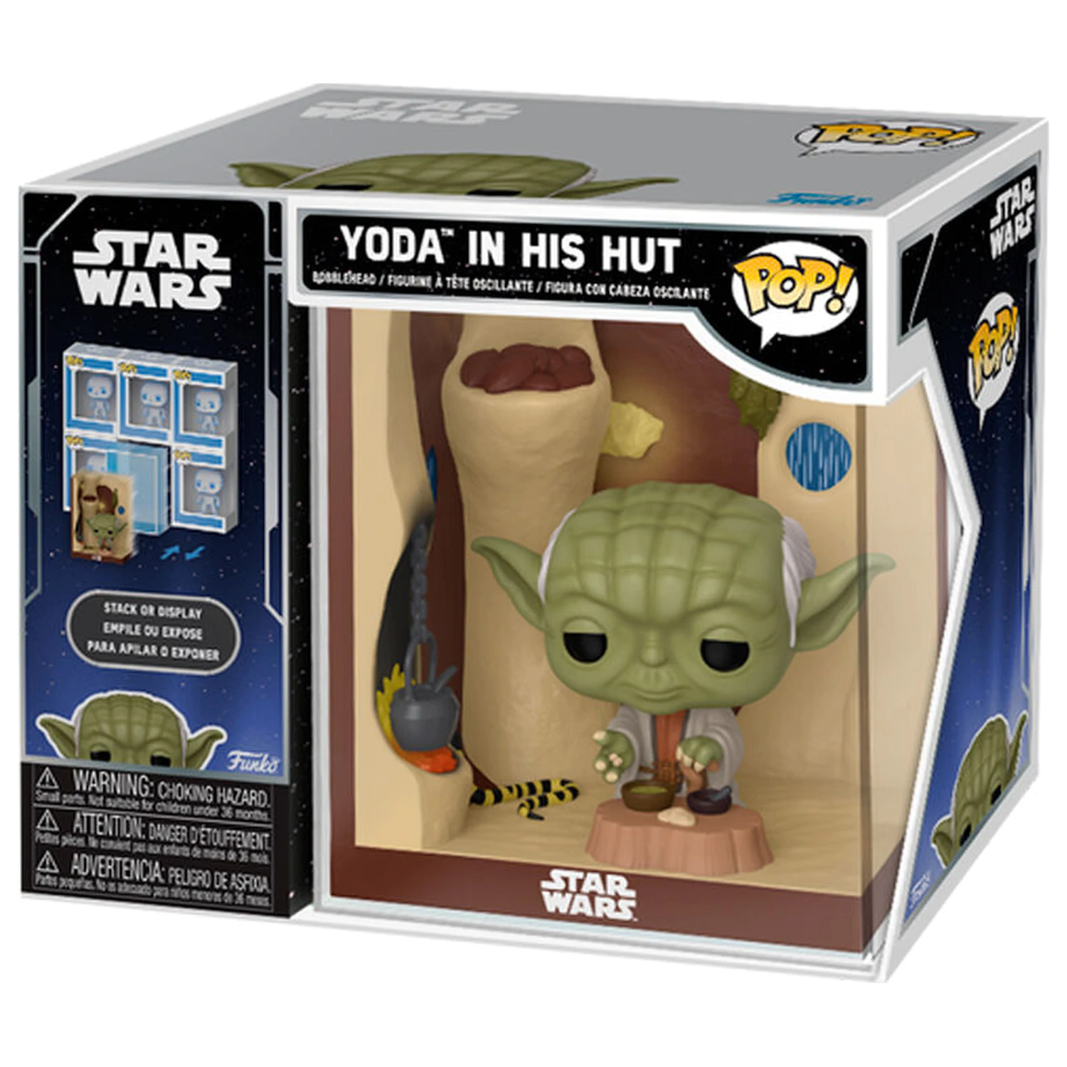 Funko POP figura Nooks Star Wars Yoda in His Hut termékfotó
