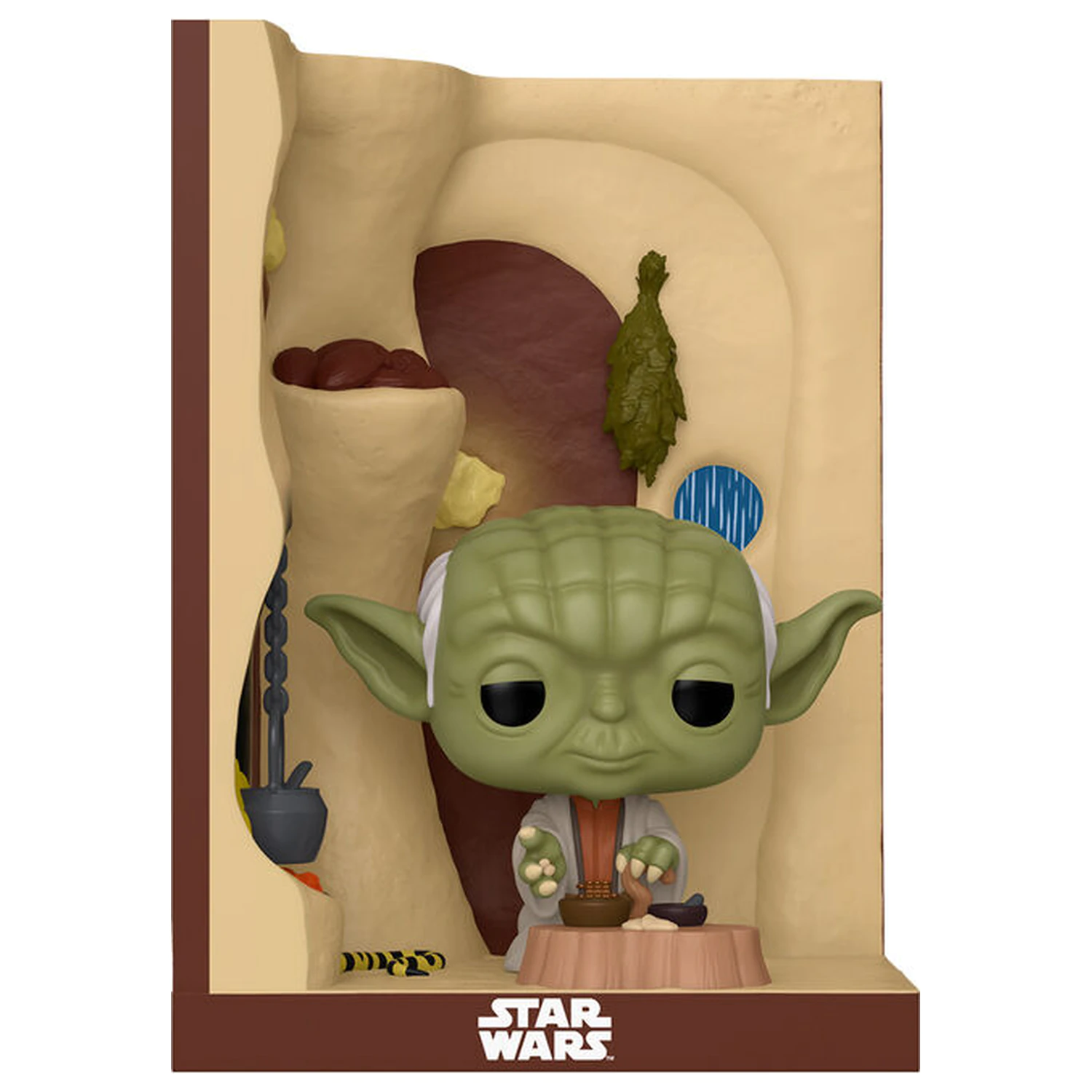 Funko POP figura Nooks Star Wars Yoda in His Hut termékfotó