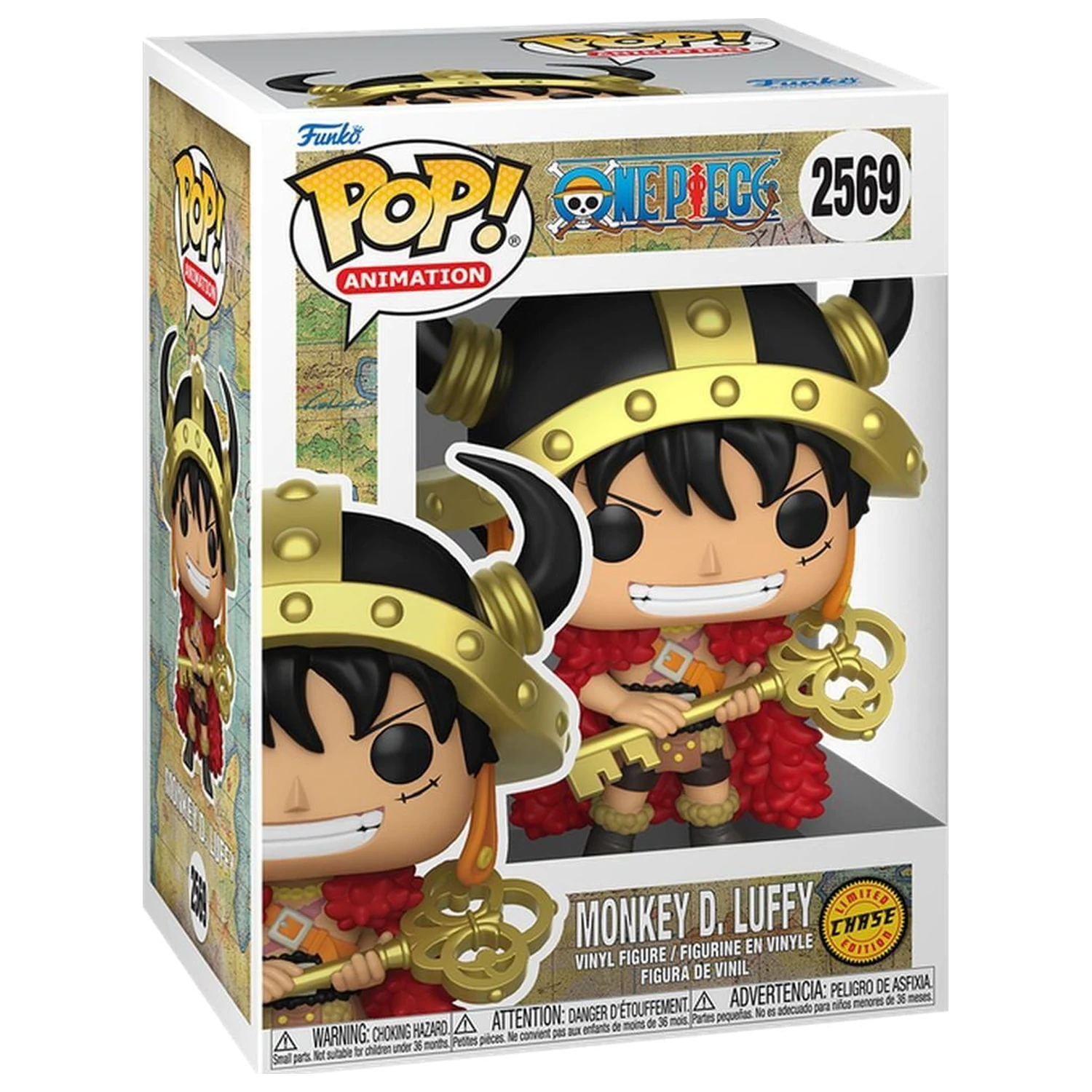 Funko POP figura One Piece Monkey D Luffy Chase termékfotó