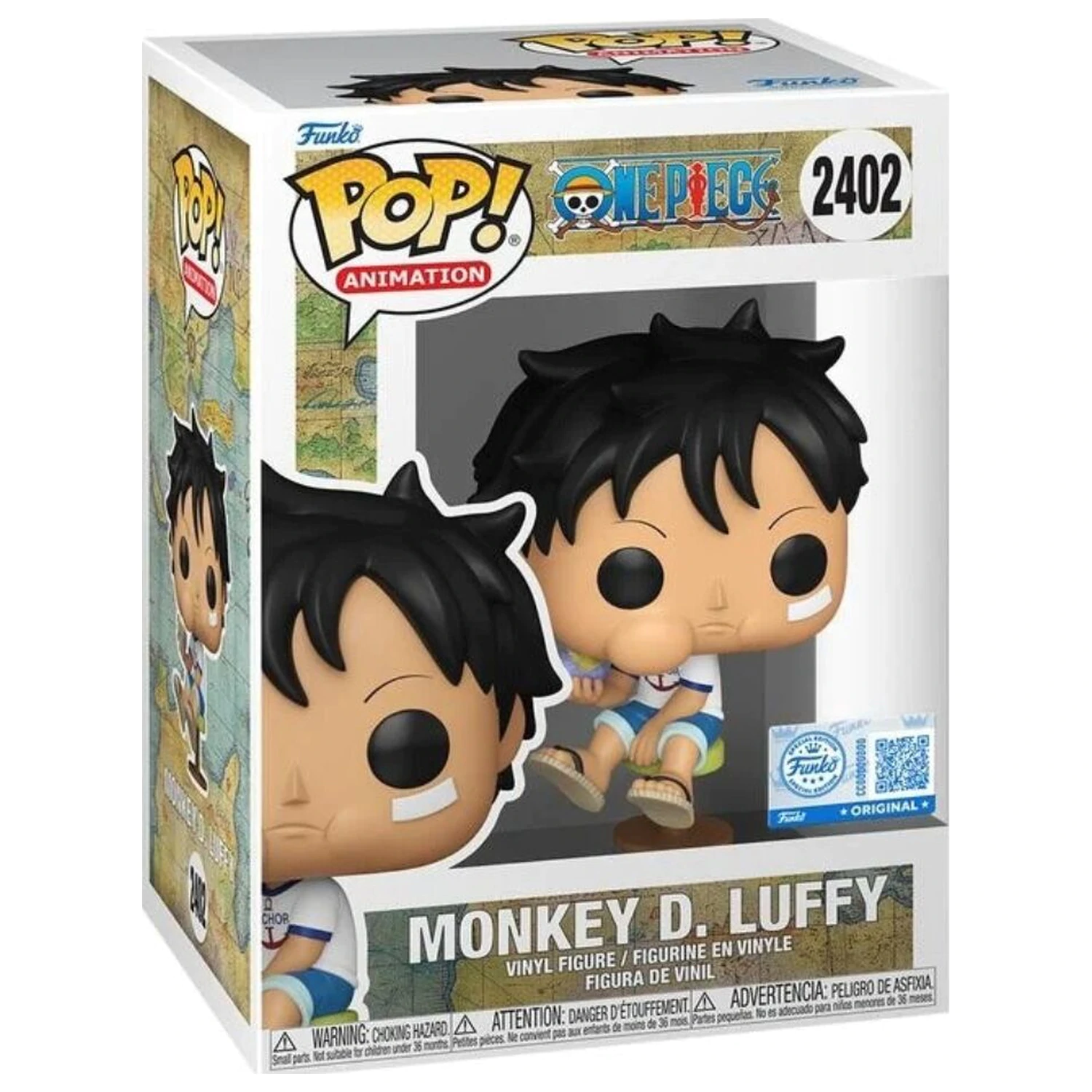 Funko POP figura One Piece Monkey D. Luffy Exkluzív termékfotó