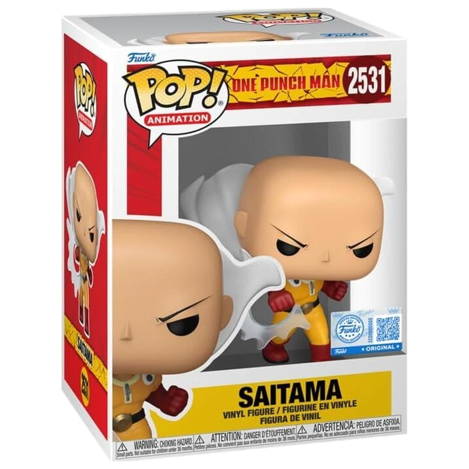 Funko POP figura One Punch Man Saitama Exkluzív termékfotó