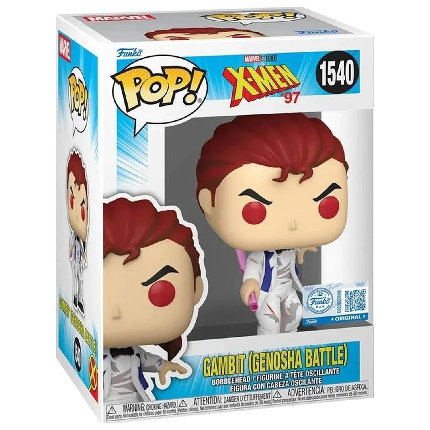 Funko POP figura X-Men '97 - Gambit (Genosha Battle) termékfotó