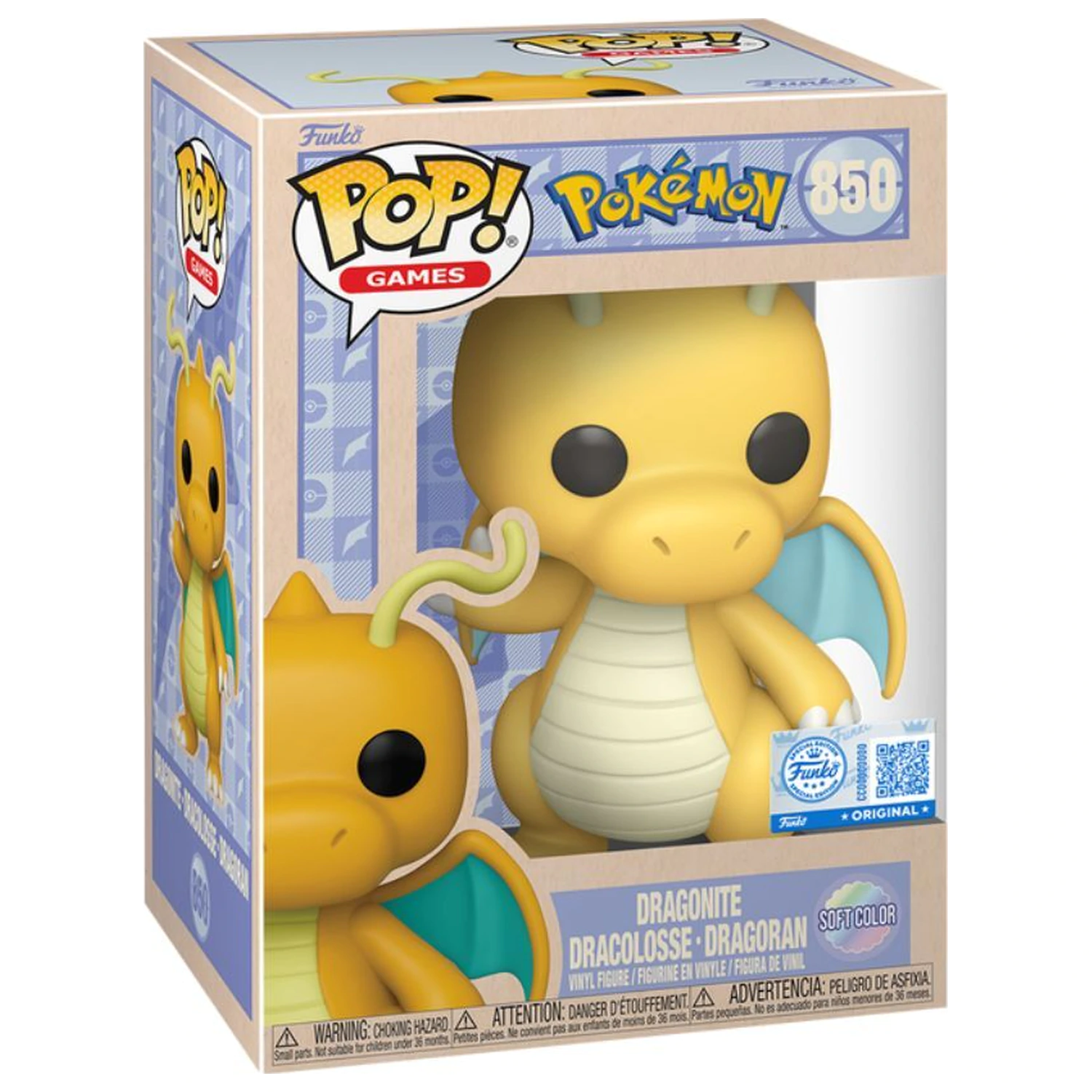 Funko POP figura Pokemon Dragonite Exkluzív termékfotó