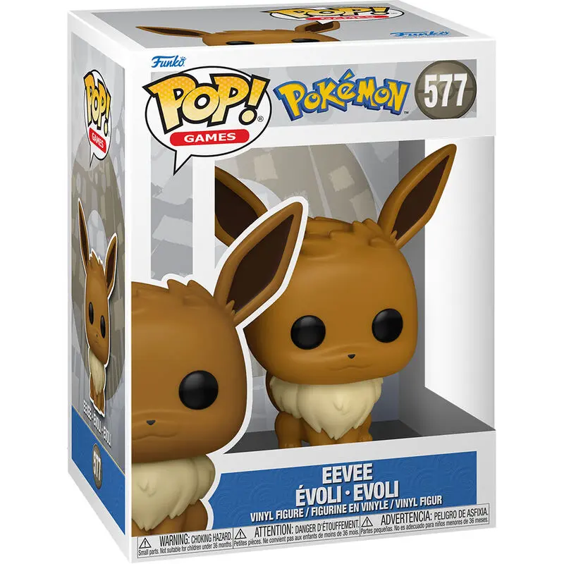 Pokemon POP! Games Vinyl Figure Eevee (EMEA) 9 cm termékfotó