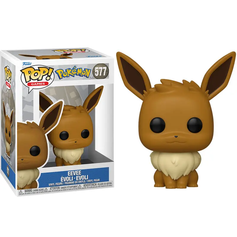 Pokemon POP! Games Vinyl Figure Eevee (EMEA) 9 cm termékfotó