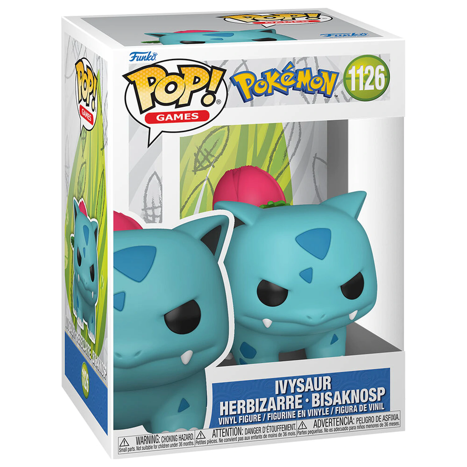 Funko POP figura Pokemon Ivysaur Herbizarre Bisaknosp termékfotó