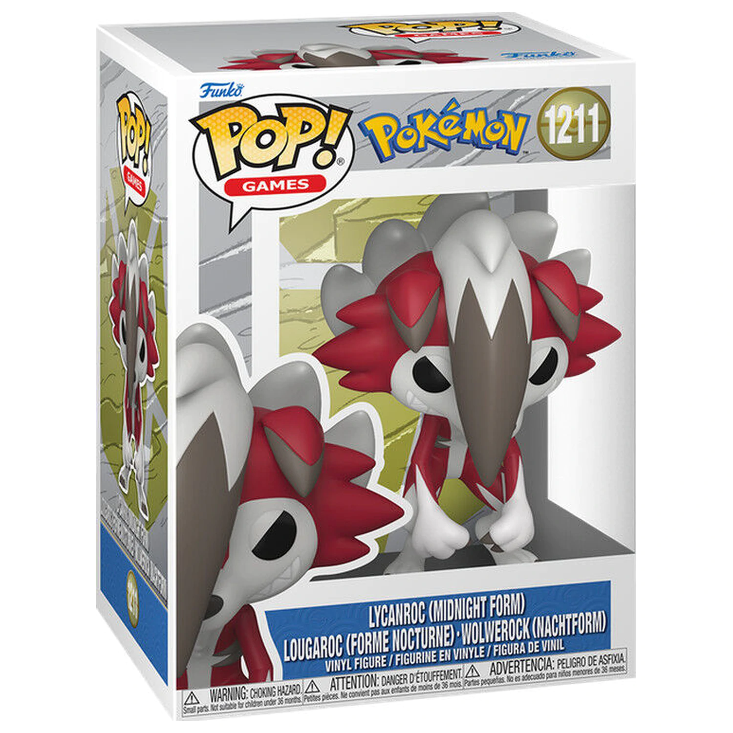 Funko POP figura Pokemon Lycanroc Midnight Form termékfotó