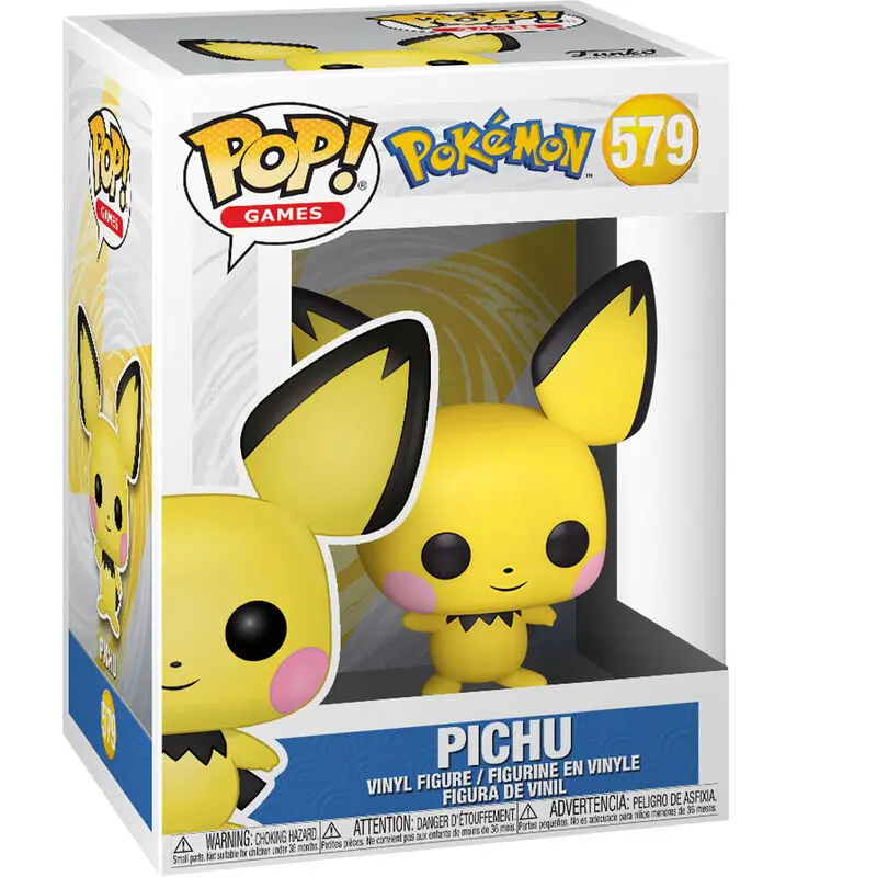 Pokemon POP! Games Vinyl Figure Pichu (EMEA) 9 cm termékfotó