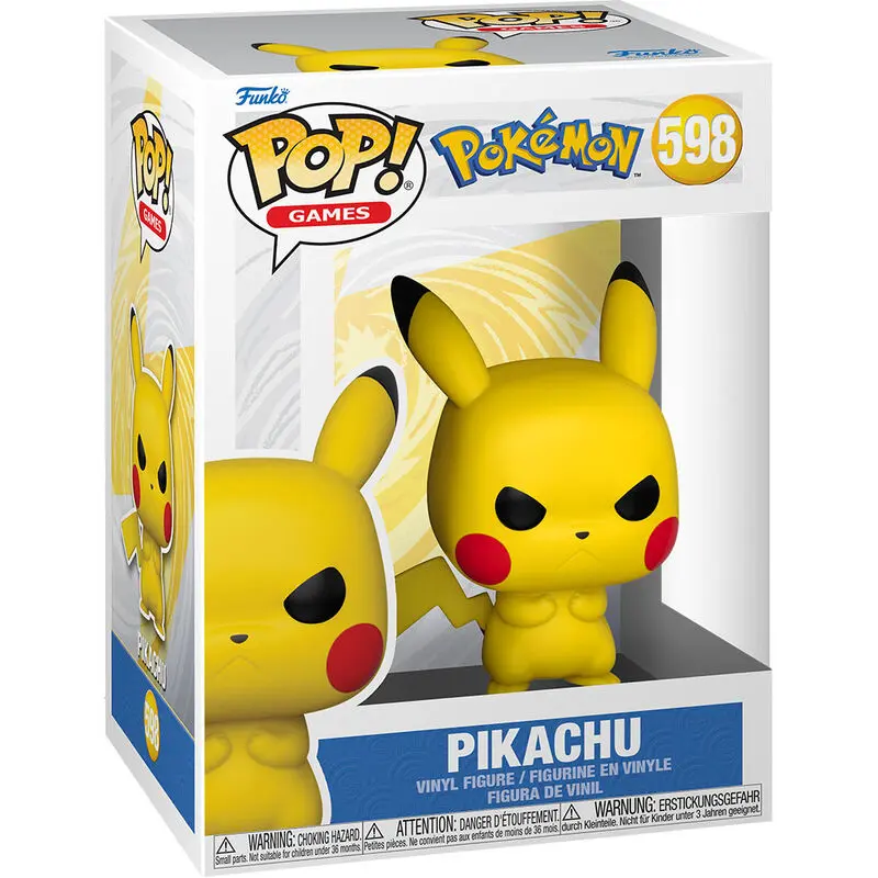 Pokemon POP! Games Vinyl Figure Grumpy Pikachu (EMEA) 9 cm termékfotó