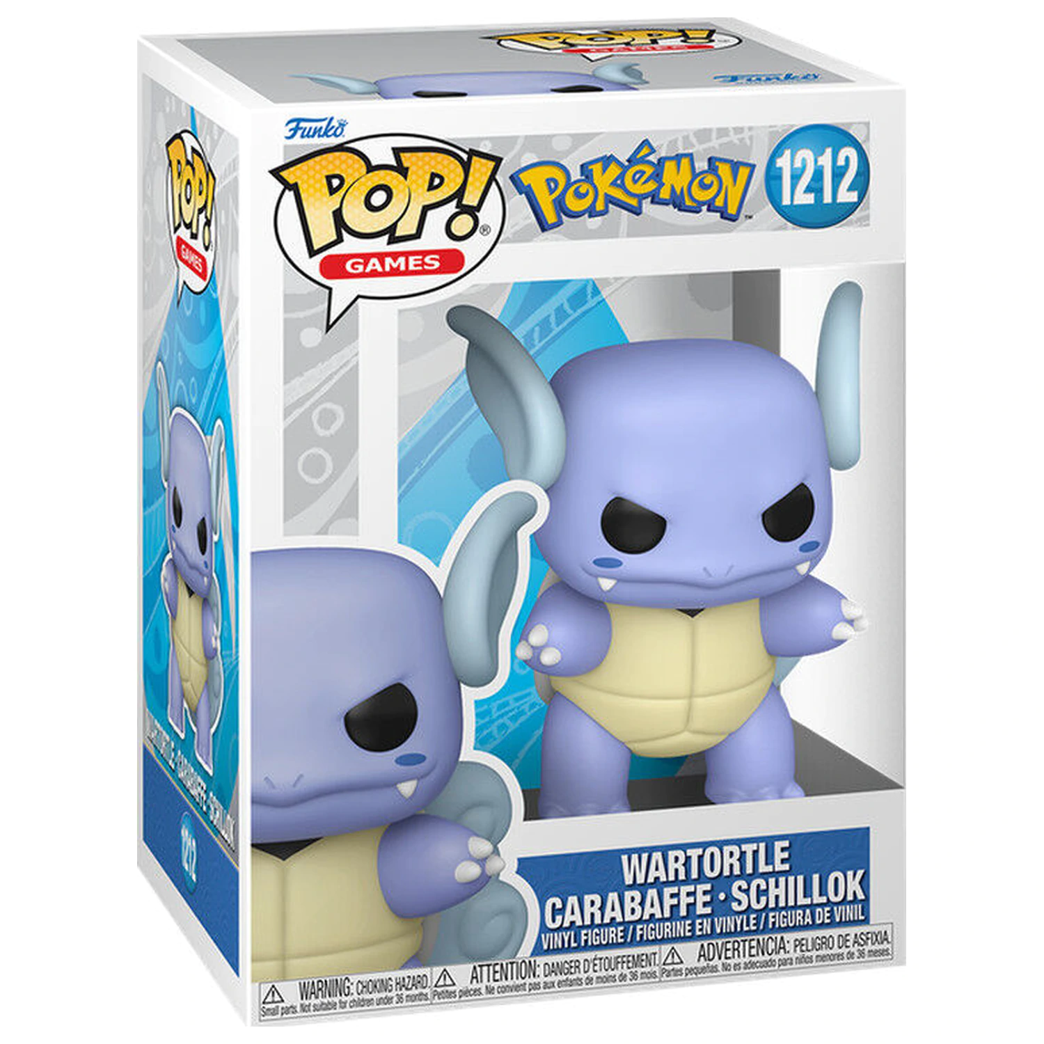 Funko POP figura Pokemon Wartortle Carabaffe Schillok termékfotó
