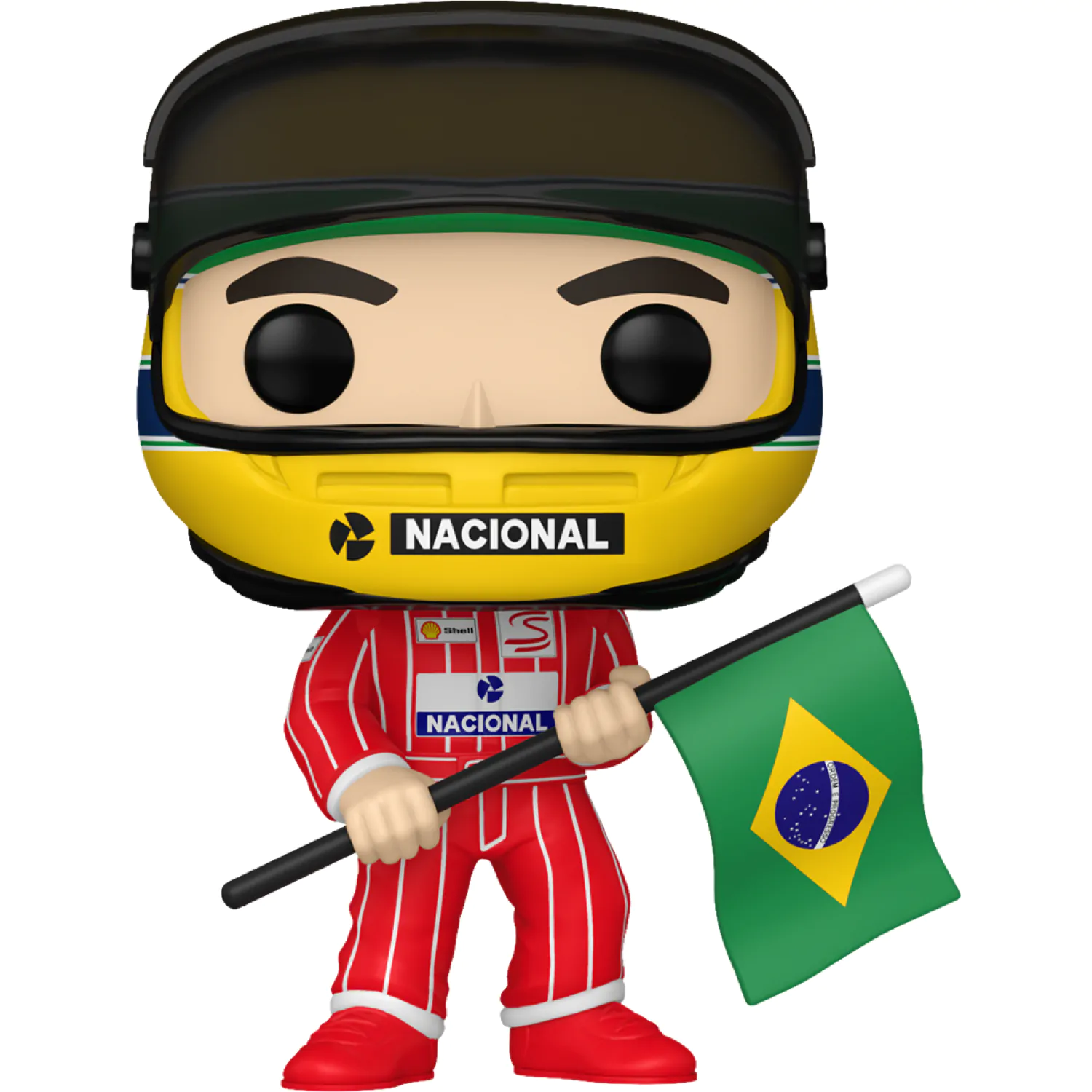 Funko POP figura Racing Senna (Brazilian Flag) termékfotó