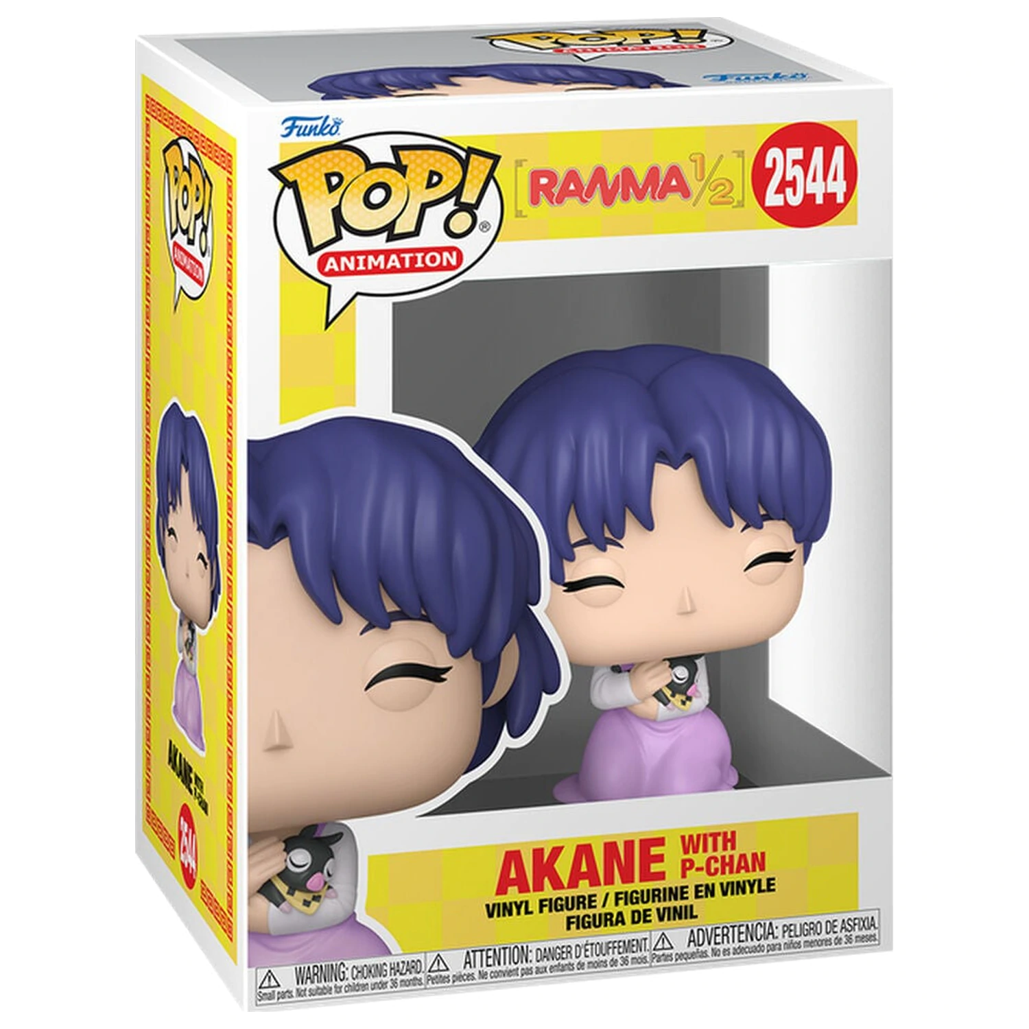 Funko POP figura Ranma Akane with P-Chan termékfotó