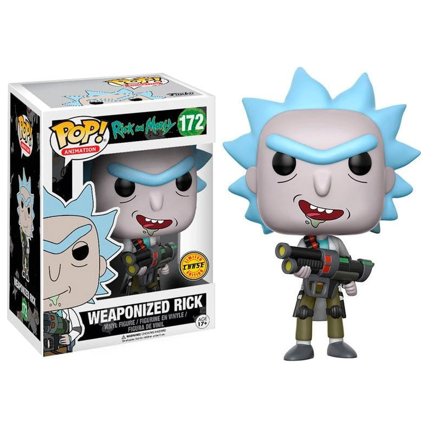 Funko POP figura Rick & Morty Weaponized Rick Chase termékfotó