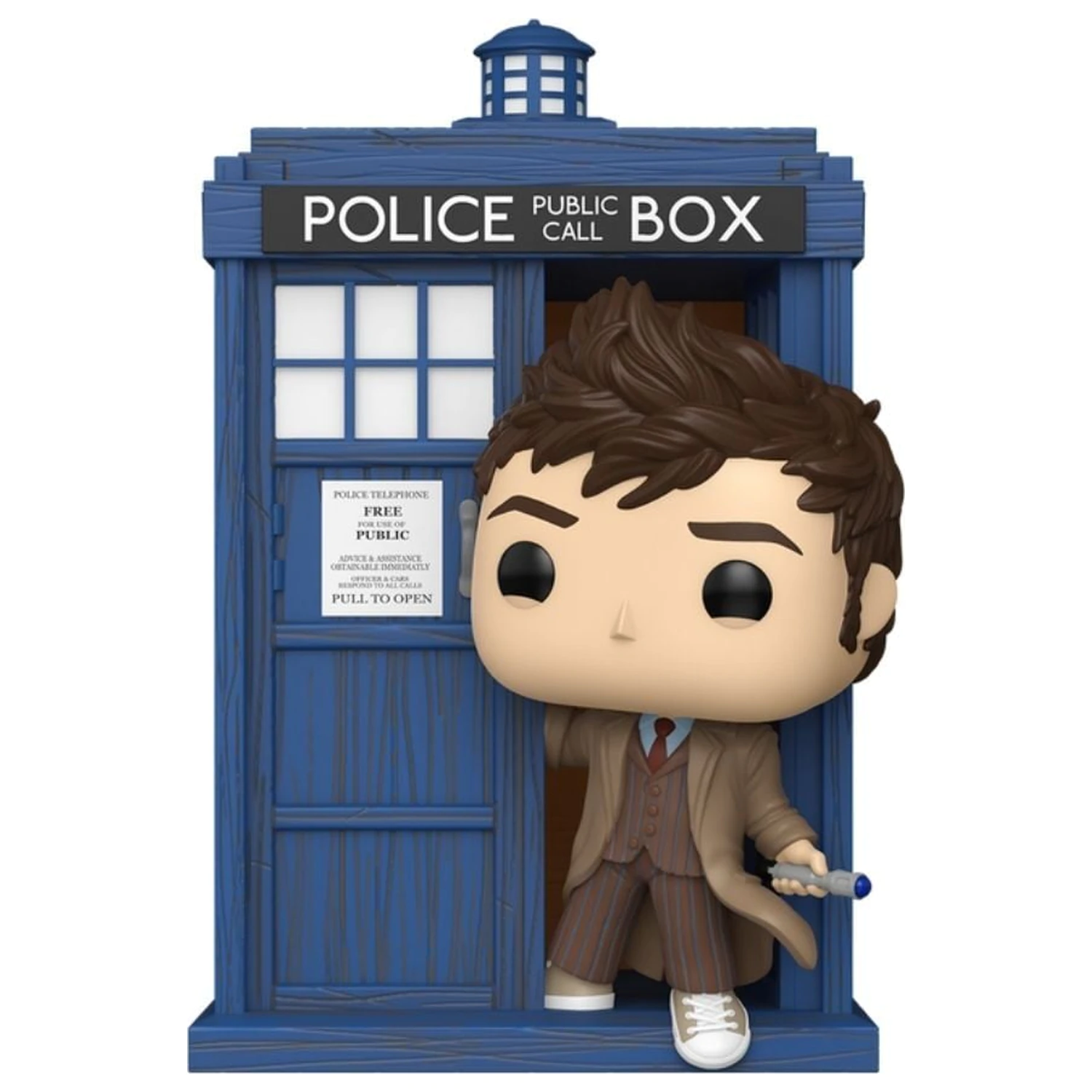 Funko POP figura Rides Deluxe Doctor Who Tardis with Tenth Doctor termékfotó