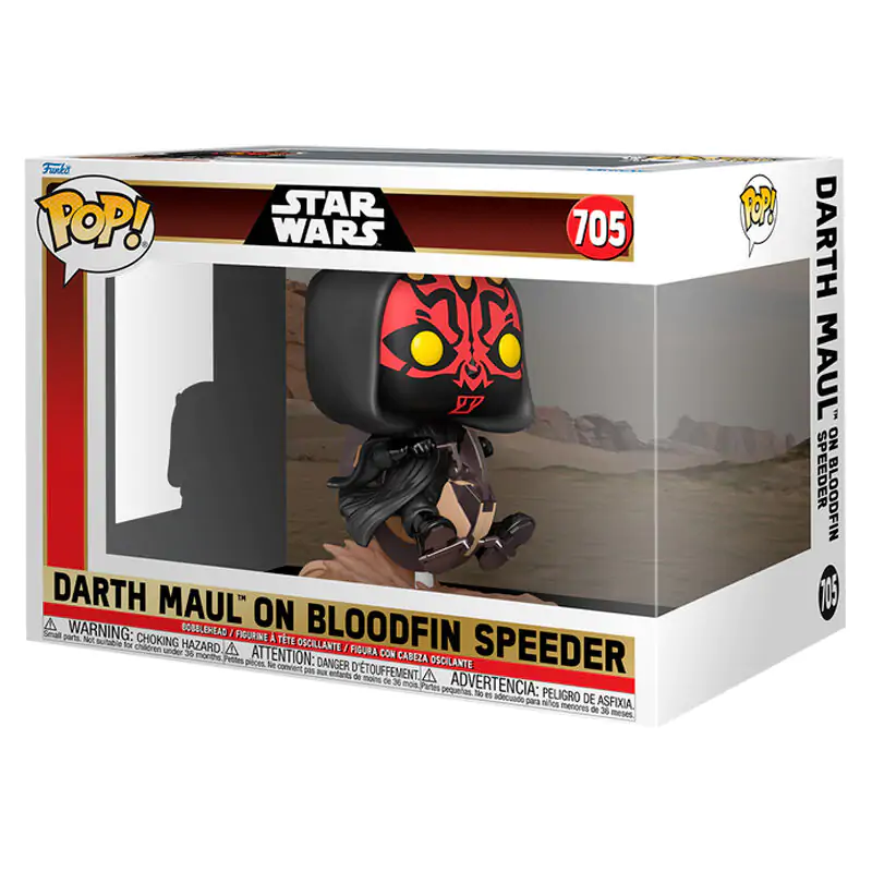 Funko POP figura Rides Deluxe Star Wars Darth Maul On Bloodfin Speeder termékfotó