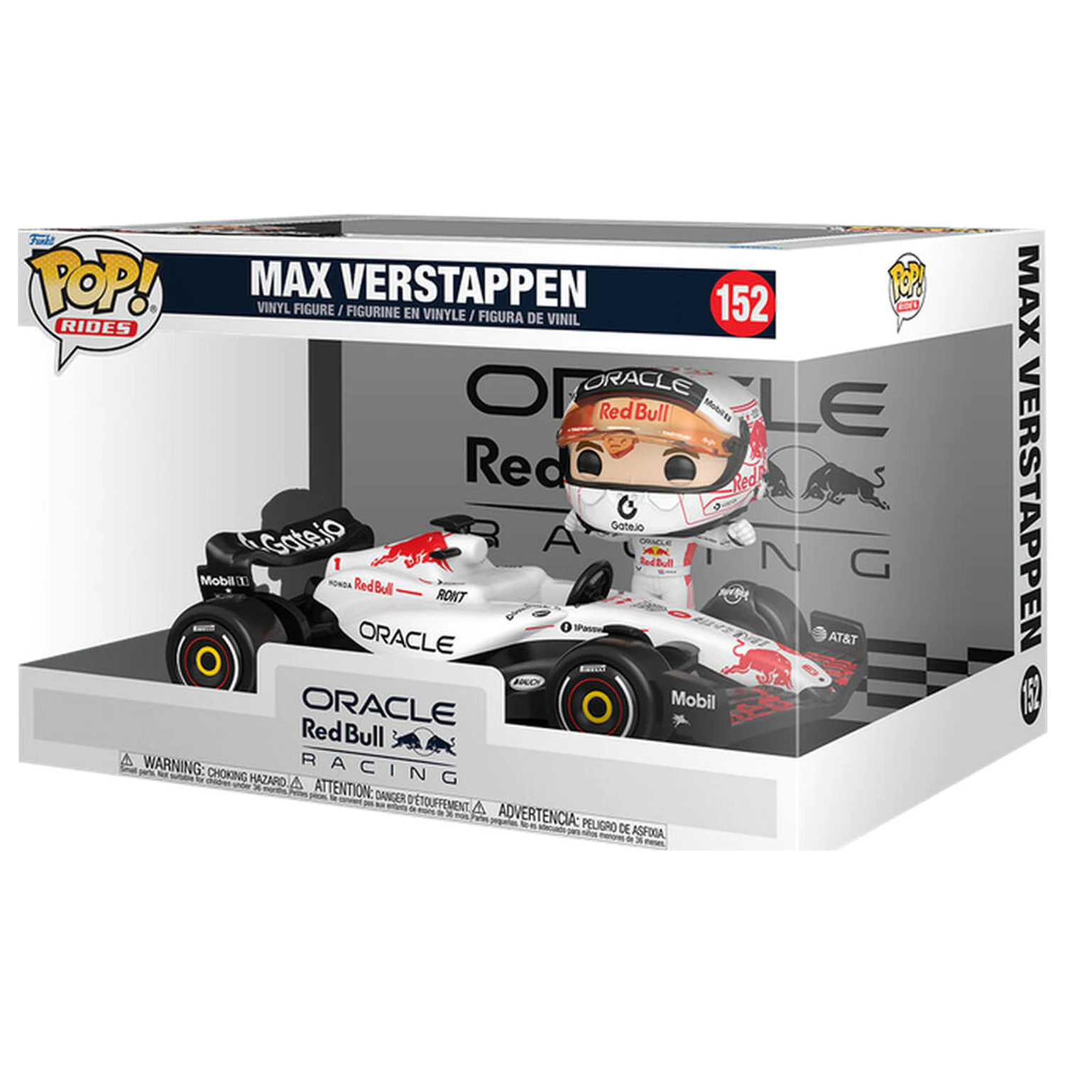 Funko POP figura Rides Oracle Red Bull Racing Super Deluxe Max Verstappen termékfotó