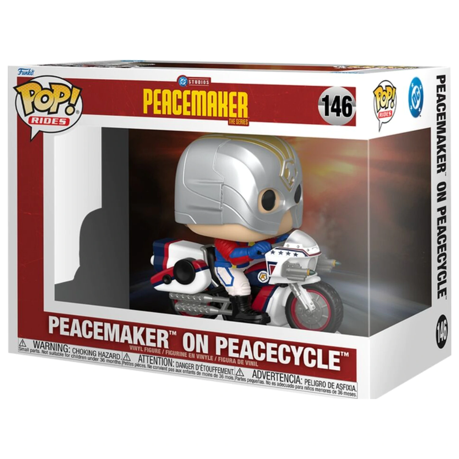 Funko POP figura Rides Peacemaker - Peacemaker on Peacecycle termékfotó
