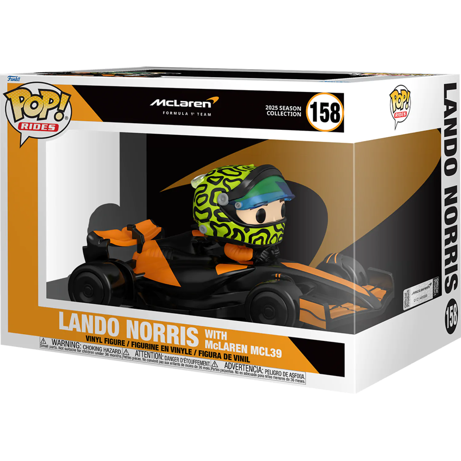 Funko POP figura Rides Super Deluxe Racing Lando Norris with McLaren MCL39 termékfotó