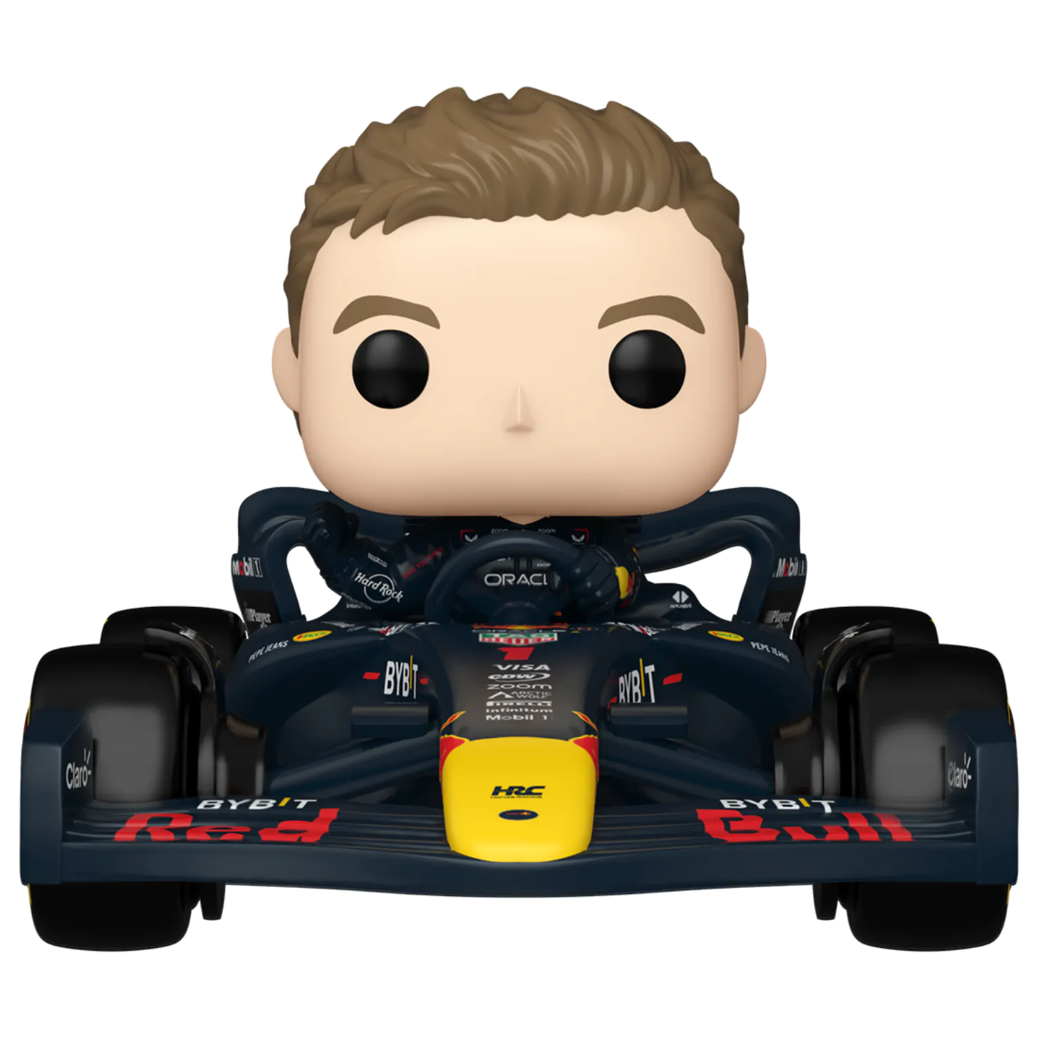 Funko POP figura Rides Super Deluxe Racing Oracle Red Bull Max Verstappen with RB20 termékfotó