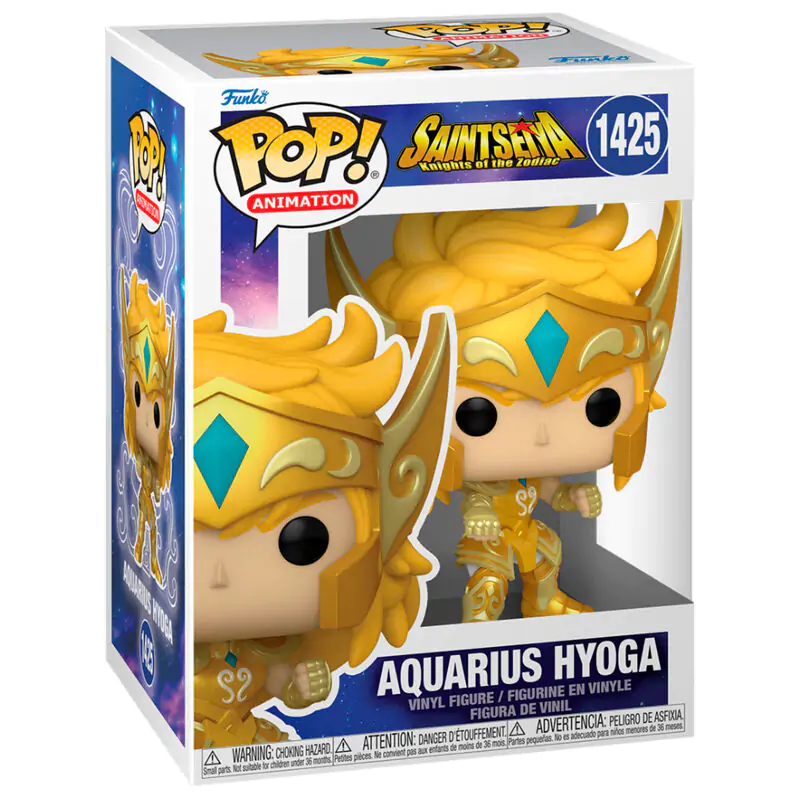 Funko POP figura Saint Seiya Knights of the Zodiac Aquarius Hyoga termékfotó