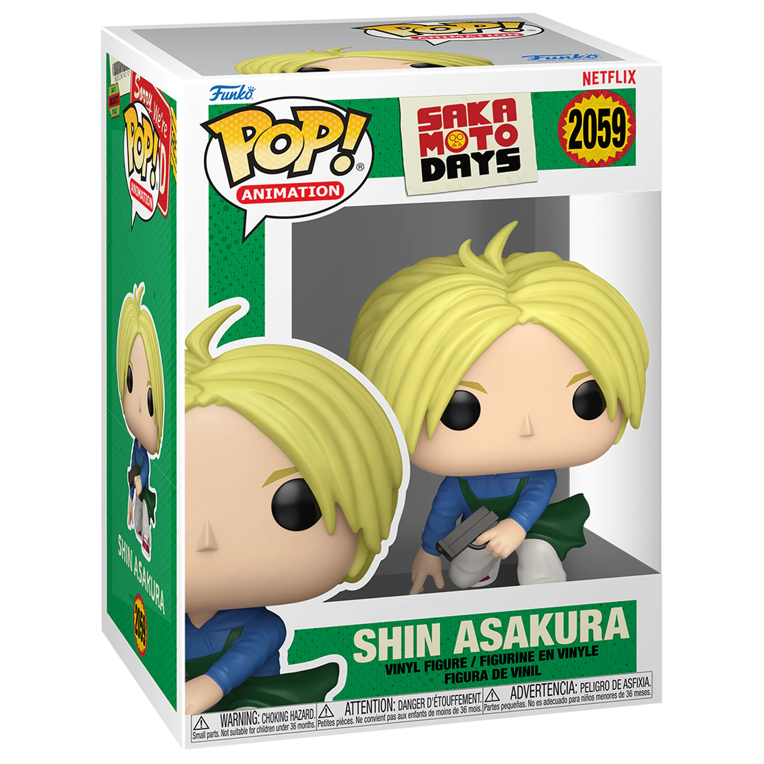 Funko POP figura Sakamoto Days Shin Asakura termékfotó