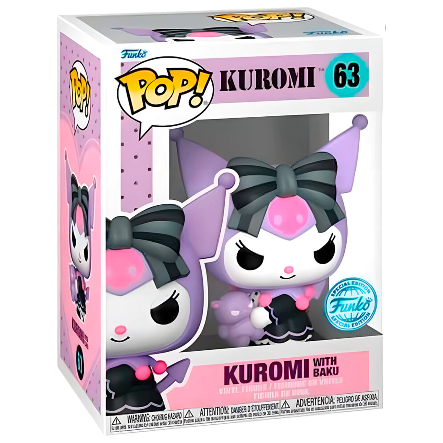 Funko POP figura Sanrio Kuromi Exkluzív termékfotó