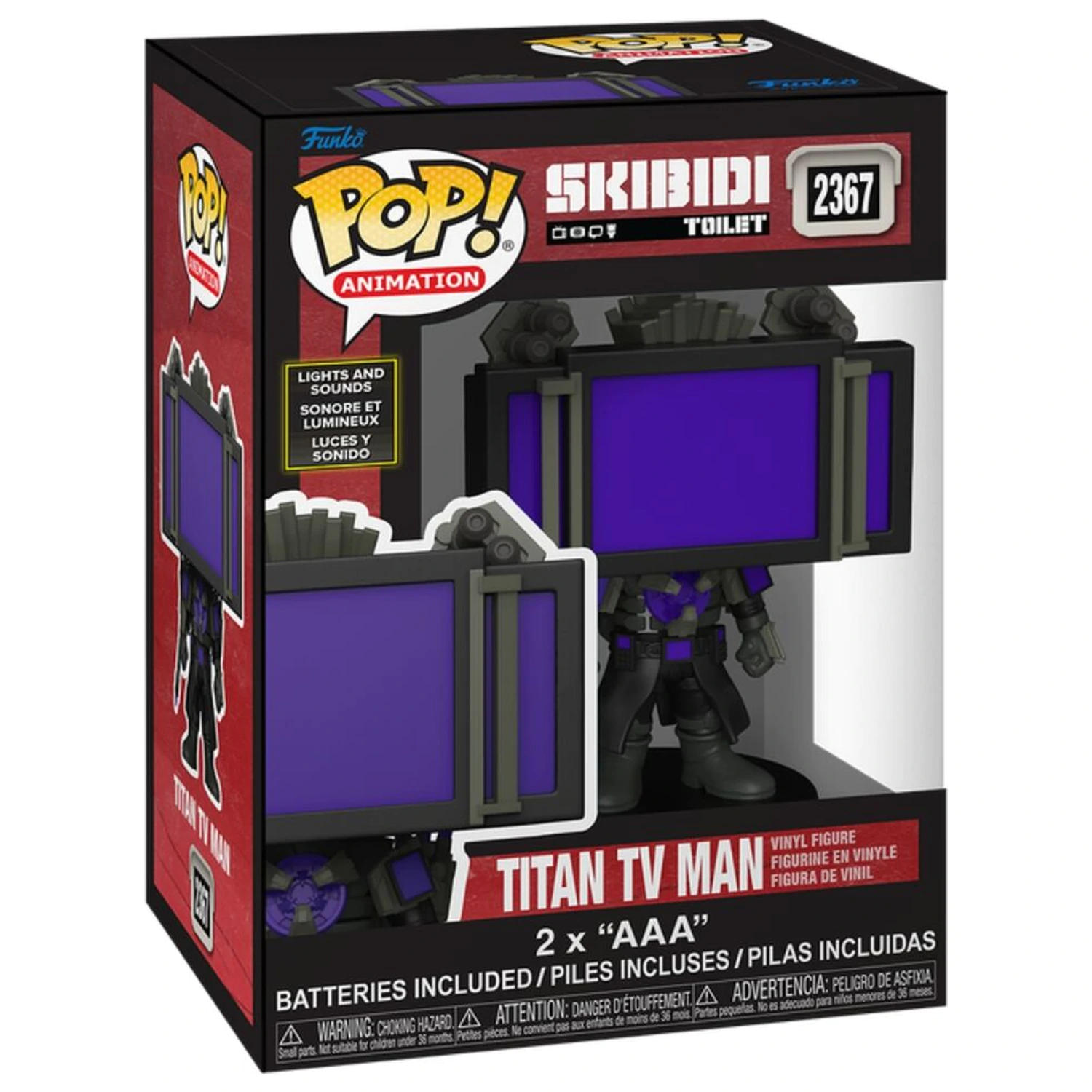Funko POP figura SFX Skibidi Toilet Titan TV Man termékfotó